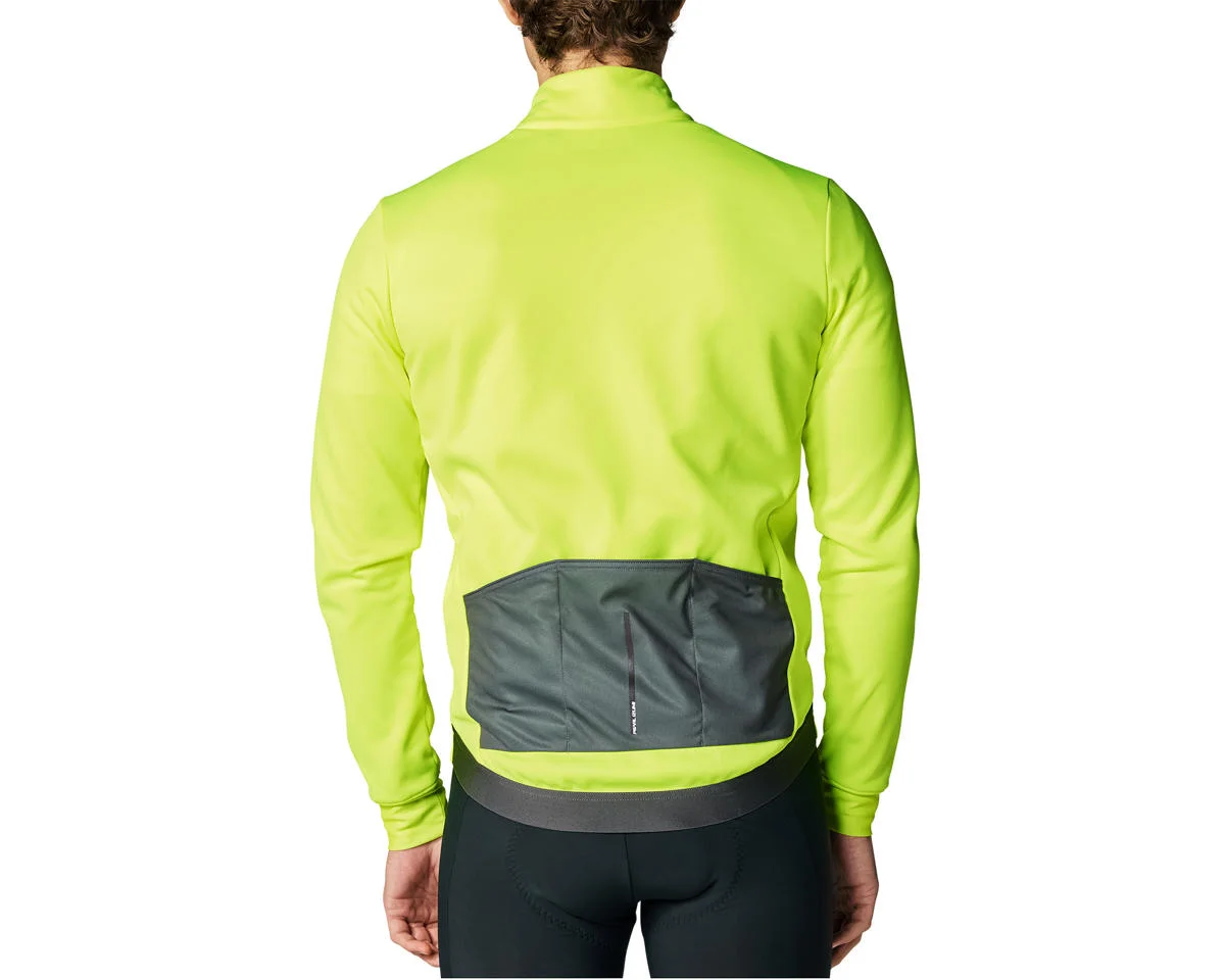 Pearl iZUMi Quest Thermal Long Sleeve Jersey (Screaming Yellow/Dark Shadow) (2XL) - view 2